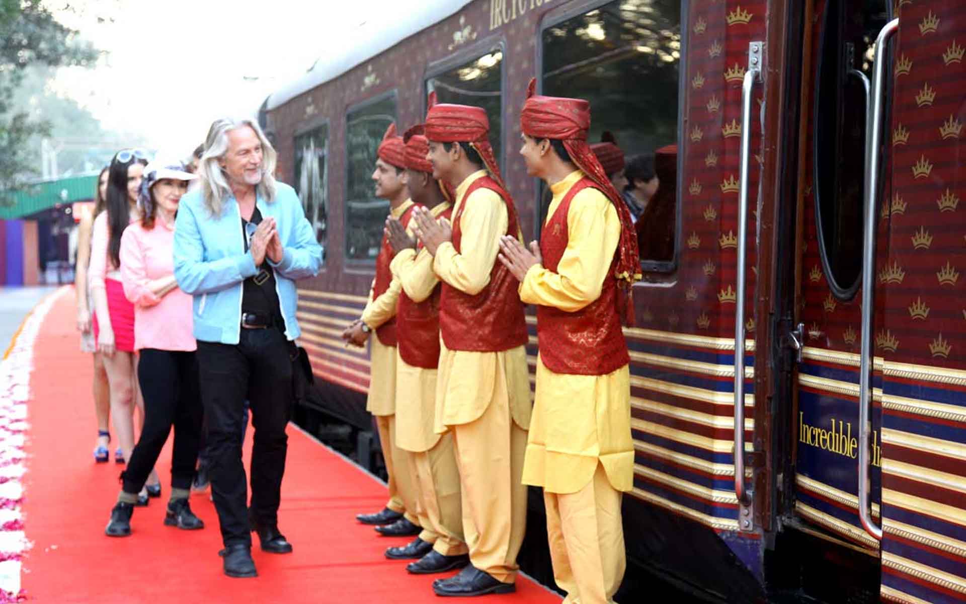 Treno di lusso in India